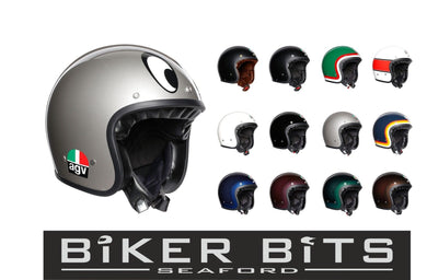 AGV X70 Fibreglass Open Face Motorcycle/Scooter/Cruiser Helmet