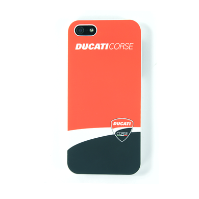 DUCATI CORSE Official iPhone 5 Protective Cover Sleeve Black/Red GP56002
