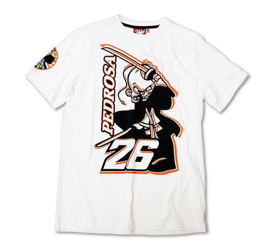 Dani Pedrosa 26 White T-shirt Official MotoGP Merchandise