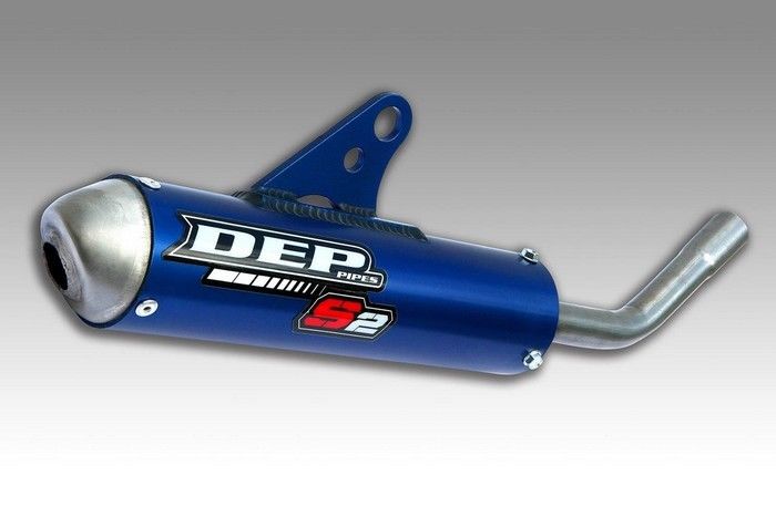 DEP SILENCER KTM 85 SX 2018-ON, HUSKY TC 85 2018-ON BLUE