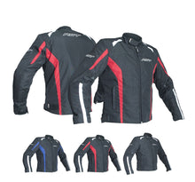 Load image into Gallery viewer, RST RIDER Textile CE Cheap Sports Motorcycle/Scooter Jacket Black/Red/Blue