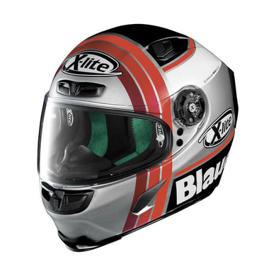 X-Lite X803 M.PIRRO Blauer Replica FREE Dark Visor 2018 Motorbike Helmet