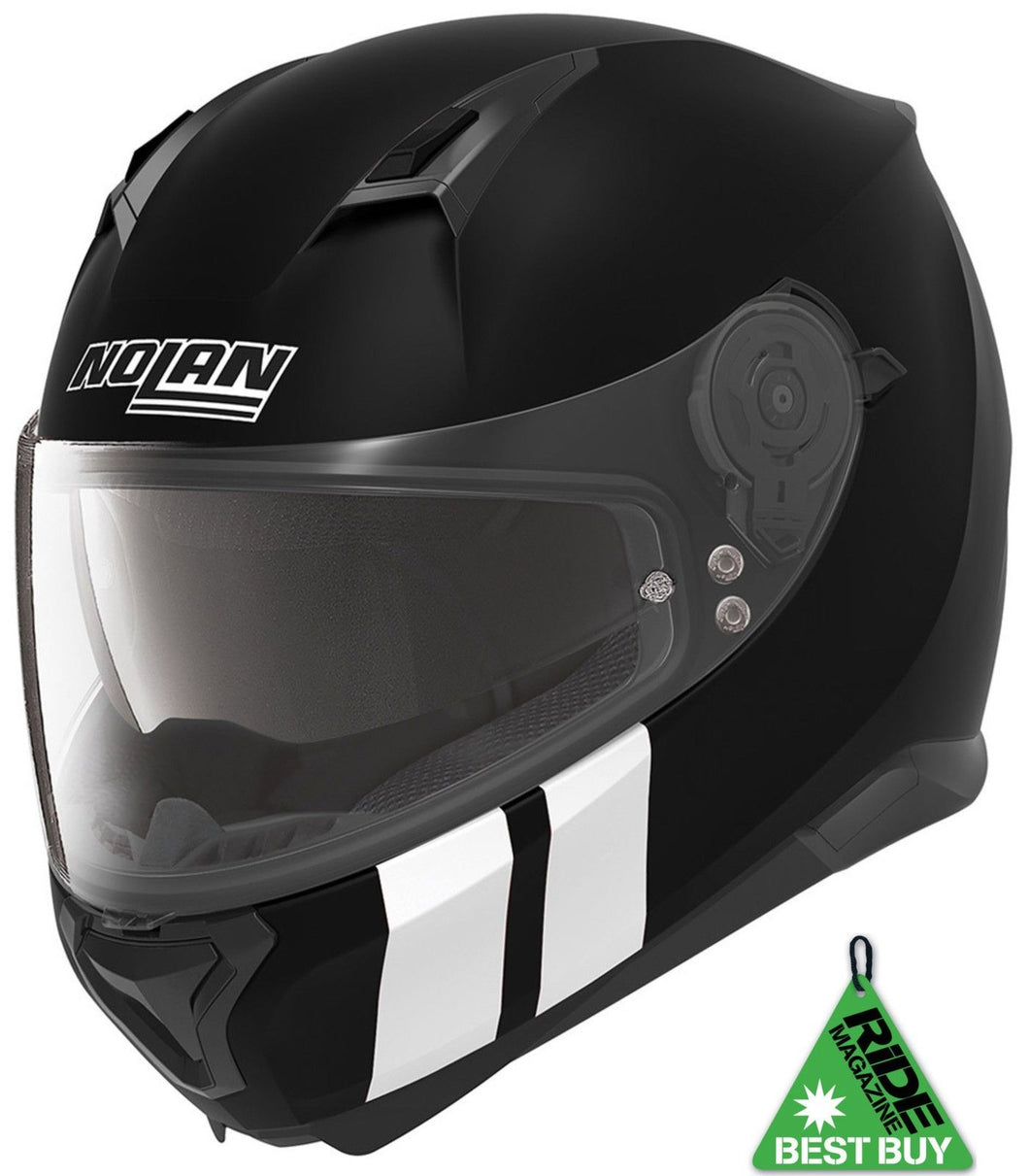 Nolan N87 MARTZ N-Com Matt Black Motorcycle Helmet Pinlock RIDE BEST BUY