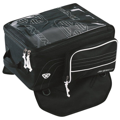 IXON X-PRESS Black/White Motorbike/Motorcycle TANK BAG