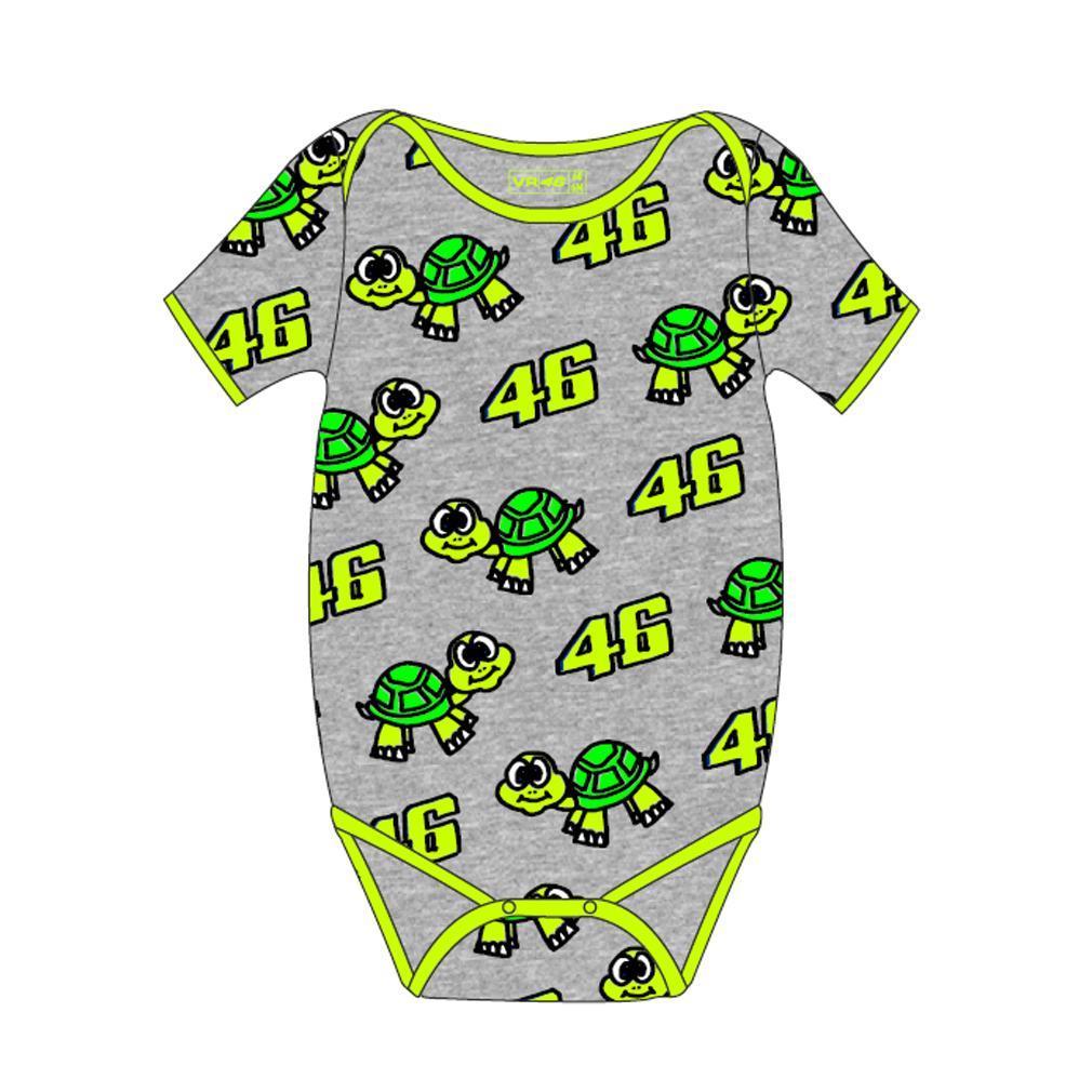 VR46 BABY BODY SUIT TURTLE Official Valentino Rossi Merchandise