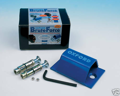 Oxford Brute Force Motorcycle Ground Anchor/Security