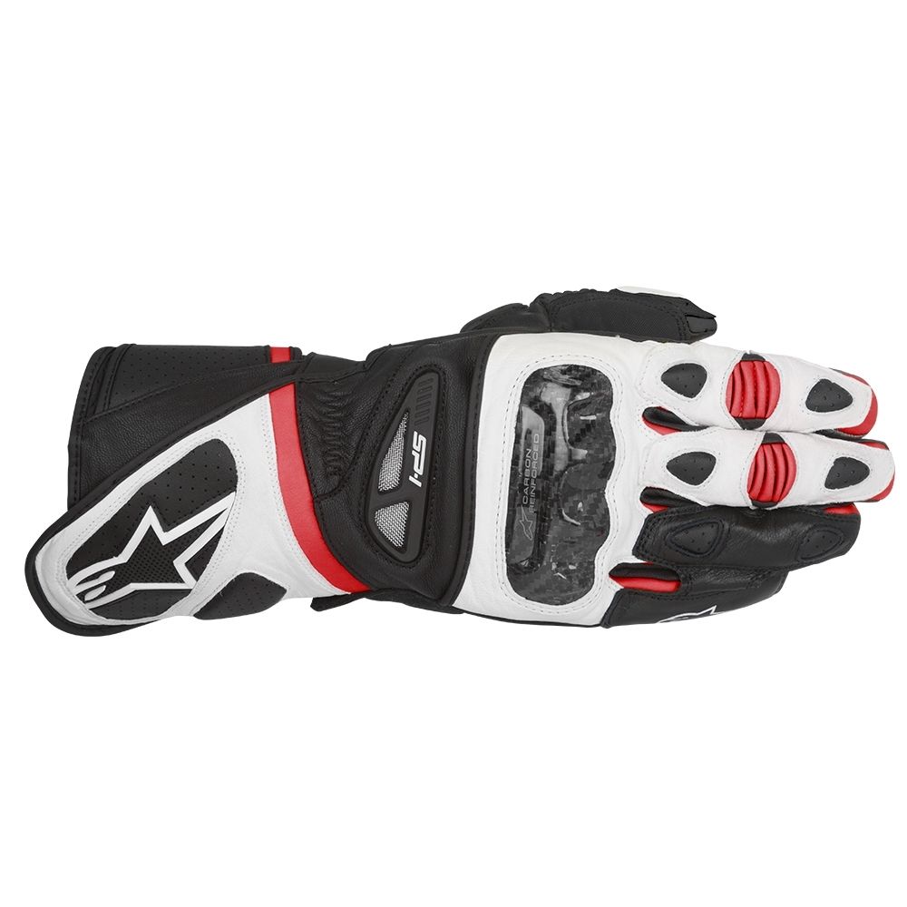 10% OFF ALPINESTARS SP-1 RED Motorbike Leather Racing Gloves