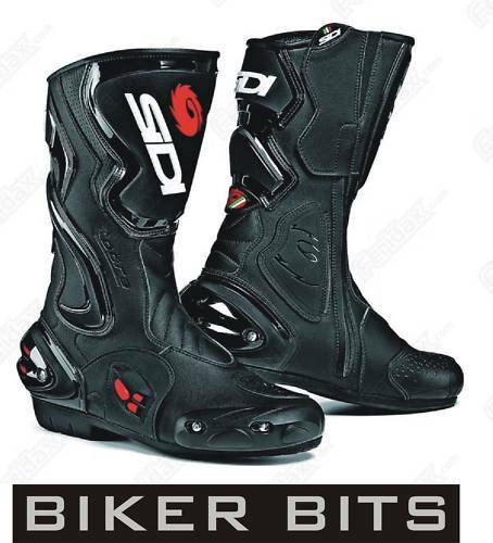 Sidi Cobra Black Motorbike/Motorcycle Sport Boots 13/48