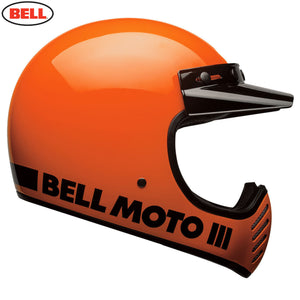 BELL Cruiser 2017 MOTO 3 Modern Classic Flo KTM Orange Motorcycle MX Helmet