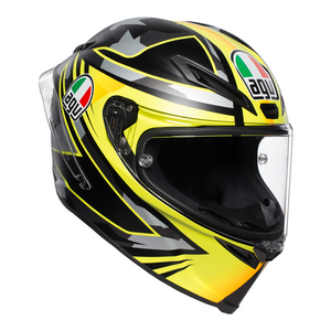 AGV CORSA-R Sports Performance Carbon Fibreglass Motorbike Helmet Pinlock FREE