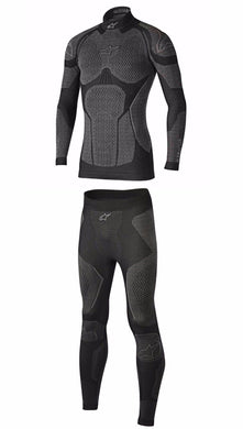 Alpinestars Ride Tech Thermal Bottoms/Top Motorbike/Golf Winter Base Layer Black