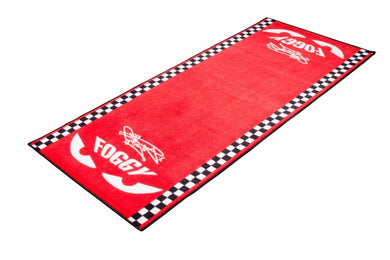 Bike-It CARL FOGARTY 'Foggy Eyes' Ducati Motorbike Garage Pit Mat Floor Rug