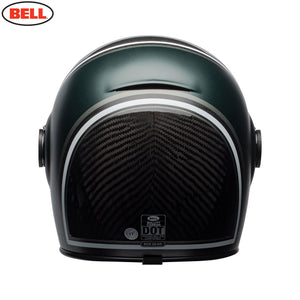 BELL Crusier 2018 Bullitt Full Carbon RSD Black/Green Classic Motorcycle Helmet