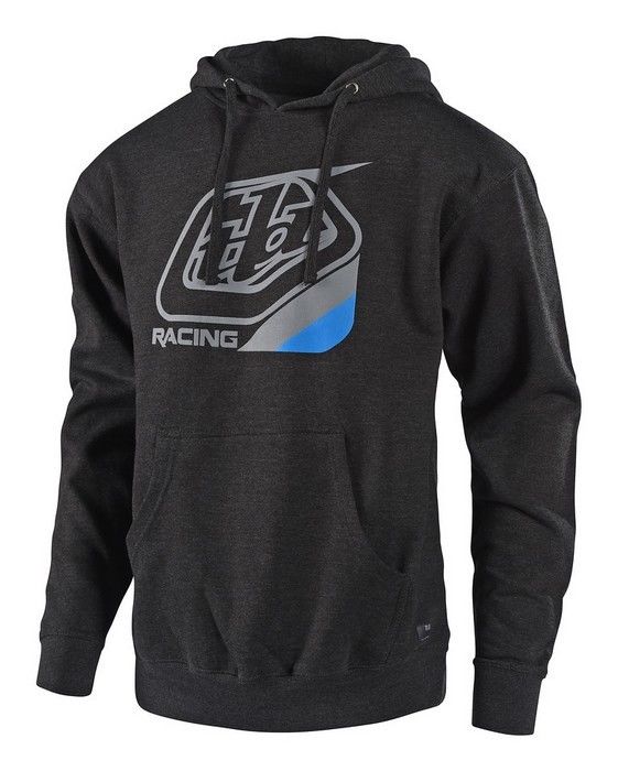 Troy Lee Designs PRECISION HOODY Charcoal Jumper/Jacket/Sweatshirt Motocross