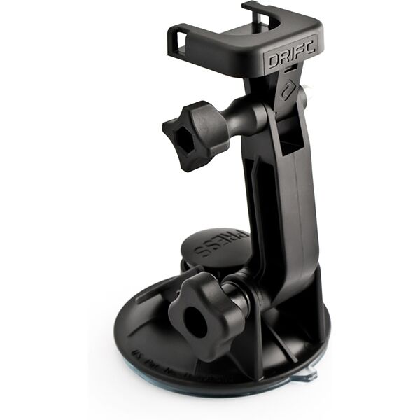 DRIFT CAMERA SUCTION MOUNT non-pourous flat surfaces car windshield’s 360 degree