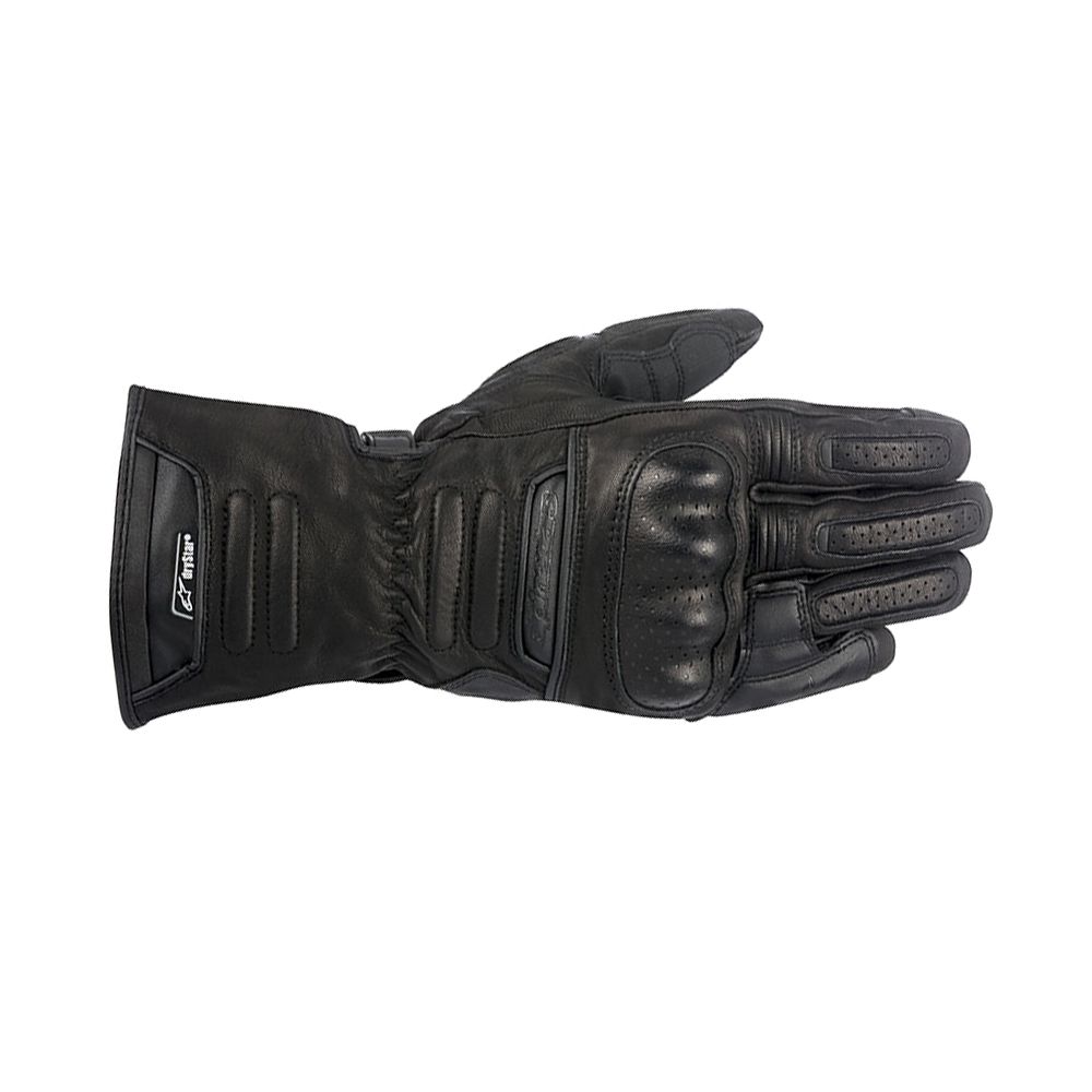 10% OFF Alpinestars M56 Leather Black Drystar Motorcycle Winter Gloves S-3XL