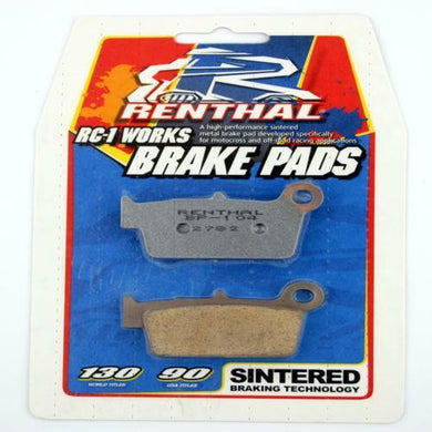 Renthal Yamaha Front & Rear Sintered Brake Pads YZ85 YZF250/450 RMZ