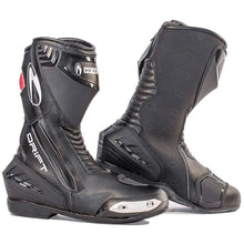 Load image into Gallery viewer, RICHA DRIFT Waterproof Leather Black/White Sports/Touring Motorbike Boots