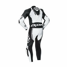 Load image into Gallery viewer, IXON VORTEX 2 White/Black Leather Technical CE Certified Motorbike Racing Suit