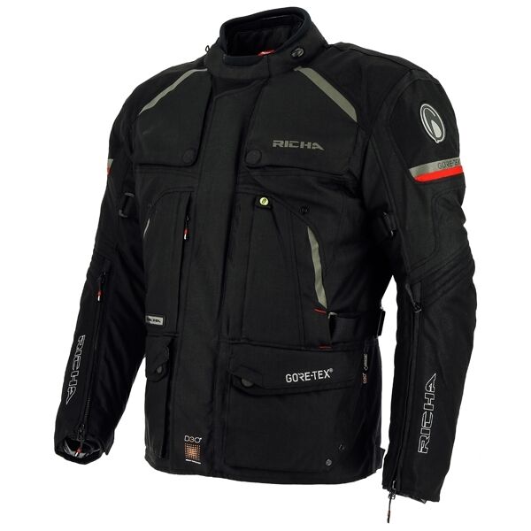 RICHA ATACAMA GORETEX Black Motorcycle Waterproof Adventure Winter/Summer Jacket