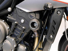 Load image into Gallery viewer, Triumph Street Triple RX 2015-16 Frame Crash Protection by Evotech Performance