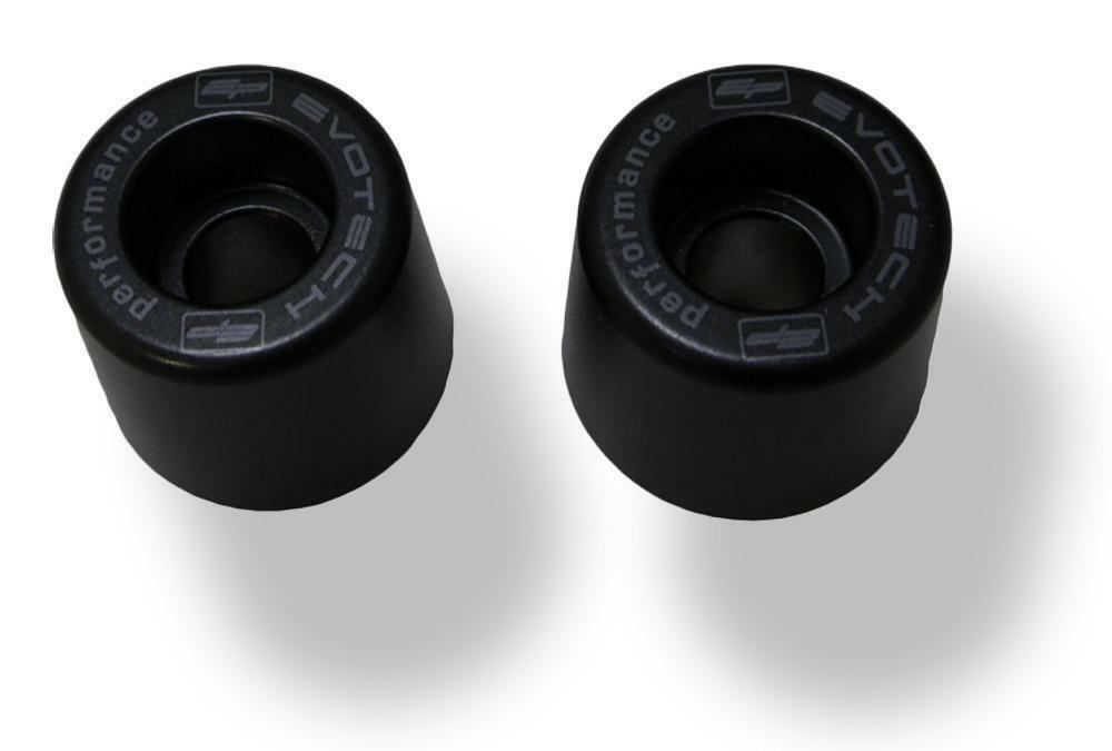 BMW S1000RR (2015 onwards) Black Handlebar End Weights by Evotech Performance