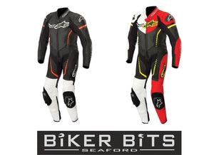 5% Off YOUTH ALPINESTARS GP Plus Kids 1PC Leather MotoGP Motorbike Racing Suit