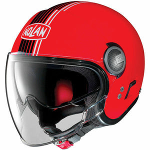 NOLAN N21 VISOR Mini-Jet Open Face Scooter/Motorbike Helmet with Sun Visor