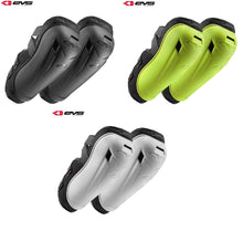 Load image into Gallery viewer, EVS Adult ELBOW Guards White/Yellow/Black Motocross MX Off-Road Downhill MTB