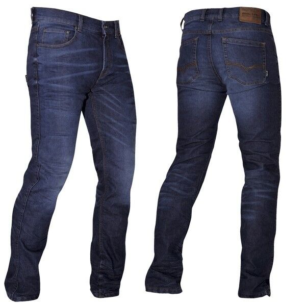 RICHA Original SW Blue ARAMID Denim Motorbcycle CE Armour Norm/Short/Long Jeans