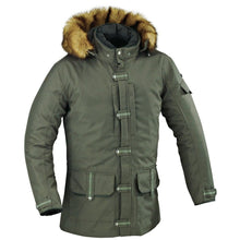 Load image into Gallery viewer, IXON OTTAWA Khaki Motorcycle/Scooter Winter Waterproof Textile Parka Jacket/Coat