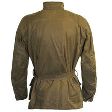 Load image into Gallery viewer, RICHA BONNEVILLE Waxed Cotton Classic Motorcycle Waterproof Jacket CE Armour