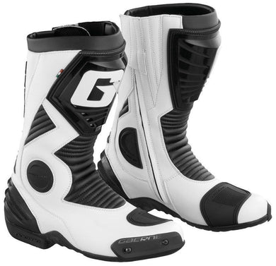 GAERNE G-EVOLUTION FIVE White Waterproof Sports/Touring Boots made in Italy