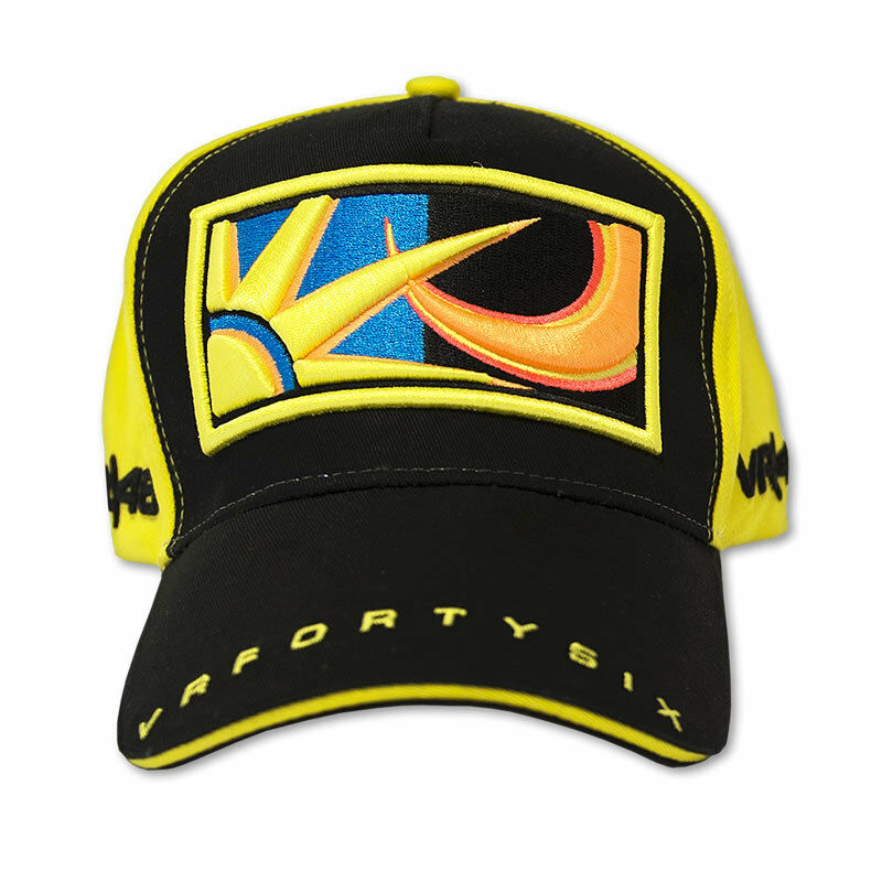 Valentino Rossi 46 The Doctor MotoGP Yellow Paddock Cap Baseball Hat VR46
