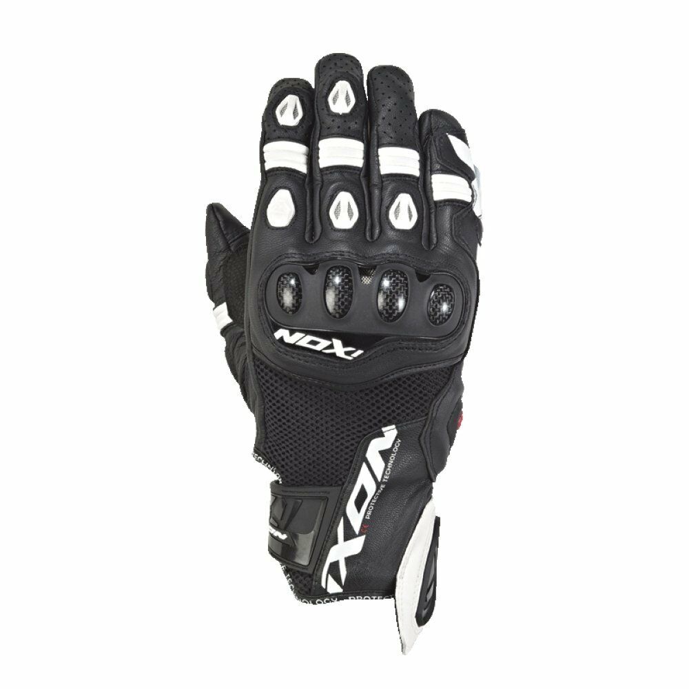 IXON RS RECALL Leather/Textile Summer Vented Short Motorbike Gloves CE Level 1