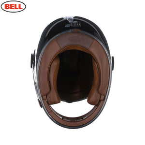 BELL BULLITT 2019 Solid Gloss BLACK Modern Retro Classic Motorcycle Helmet Matt
