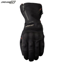 Load image into Gallery viewer, Five WFX City Long Cuff Waterproof Winter Black Motorcycle Glove Thinsulate 200g