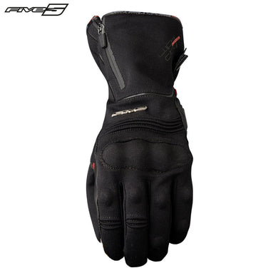 Five WFX City Long Cuff Waterproof Winter Black Motorcycle Glove Thinsulate 200g