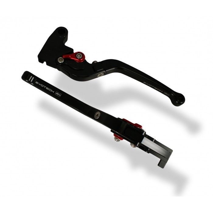 TRIUMPH TIGER 800 XCX Folding Clutch & Brake Lever Set by Evotech Performance