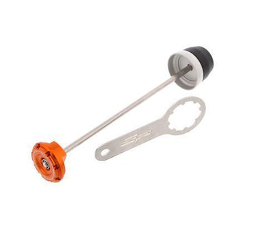 Evotech Performance KTM 1290 Super Duke GT Rear Orange Spindle Bobbins
