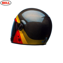 Load image into Gallery viewer, BELL Bullitt Carbon Chemical Candy Black/Gold Retro/Classic Motorcycle Helmet