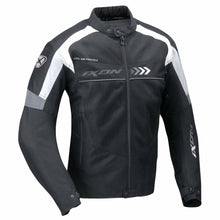 Load image into Gallery viewer, IXON ALLOY Black/Grey Summer Vented Textile Motorbike Waterproof Jacket