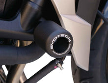 Load image into Gallery viewer, SUZUKI GSR 750 Crash Protection Bobbins 2010-2017 Black by Evotech Performance