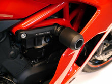 Load image into Gallery viewer, DUCATI SuperSport 2017+ Frame Crash Protection Bungs by Evotech Performance