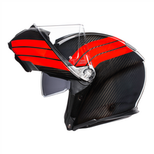 Load image into Gallery viewer, AGV SPORTS MODULAR CARBON Flip Front Up Touring Motorcycle Helmet 1295 grams