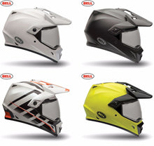 Load image into Gallery viewer, BELL MX-9 2018 Adventure Adult Motorcycle Helmet Raid Orange/Yellow/White/Matt