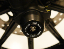 Load image into Gallery viewer, DUCATI Flat Tracker Pro 2016+ Front Fork Spindle Bobbins by Evotech Performance