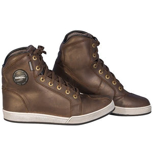 RICHA KRAZY HORSE WP Brown/Black Scooter/Casual/Urban Motorcycle Short Boots