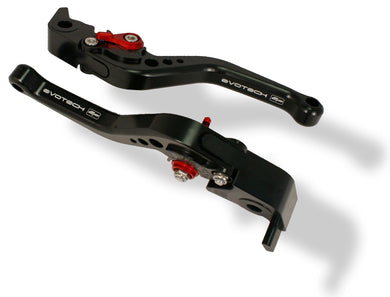 Evotech Performance KTM 1290 Superduke R 2013-16 Short Black Clutch/Brake Levers