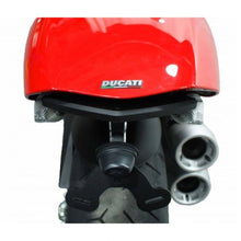 Load image into Gallery viewer, DUCATI DIAVEL Telescopic Dynamic Tail Tidy Bracket Grab Rail Evotech Performance